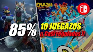 LOS MEJORES JUEGOS EN OFERTA REBAJAS Switch 💸 Ofertas Nintendo Switch Eshop Noticias Switch [upl. by Mharg]