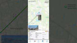 RARE USMC Boeing C40A Clipper 170041 arriving at RDU Airport [upl. by Favin728]