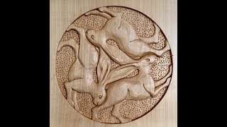 How to Carve the 3 Hares Relief [upl. by Anirol]