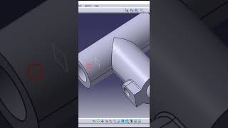 Practice design 13 in catiav5 cadtutorial 3dmodeling 3d cad desiging [upl. by Frederico379]