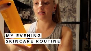 MY EVENING SKINCARE ROUTINE  Estée Lalonde [upl. by Zeb307]