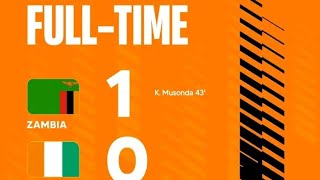 Zambia vs Cote DIvoire  2025 AFCON Cup Qualifier  Highlights [upl. by Hakkeber446]