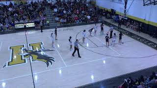 Hobbs High School vs Cleveland HiHobbs High School vs Cleveland High School Boys Varsity Basketball [upl. by Crescantia]