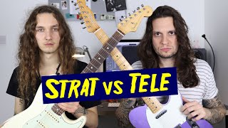 STRAT VS TELE  The Ultimate Tone Battle [upl. by Gruver305]