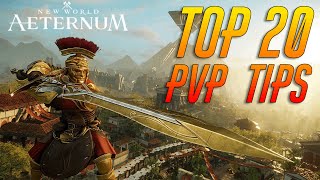 TOP 20 PvP tips for New World Aeternum [upl. by Neetsirk]