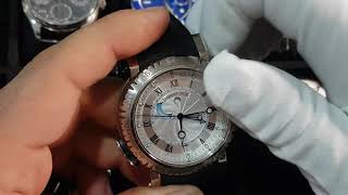 Breguet Marine  Royal Alarm 18K White Gold Original Watch [upl. by Anthony4]