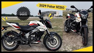 2024 Bajaj Pulsar NS160 🔥🔥  Coolest And Quickest 160cc Bike  Tourers Mania [upl. by Arvind]