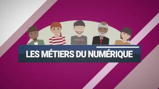 Quels sont les métiers du numérique [upl. by Cleveland392]