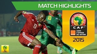 Congo  Burkina Faso  CAN Orange 2015  25012015 [upl. by Jillian]