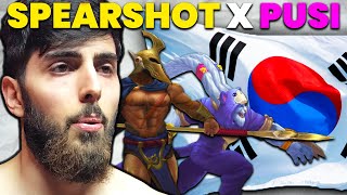 BEST RENGAR WORLD CARRYS SPEARSHOT THROUGH CHALLENGER IN KOREA  ft SpearShot [upl. by Nochur]