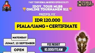 Live Grand Final Idoy Tour Tournament Season 11 [upl. by Hanauq]