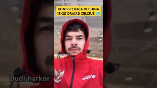 KONDISI TERKINI SUHU CUACA DI QINGDAO TEMPAT LAGA INDONESIA VS CHINA MENCAPAI 1820 DERAJAD CELCIUS [upl. by Jane948]