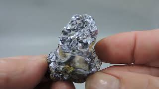 Molybdenite on quartz matrix from Australia – miniature [upl. by Killarney]