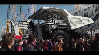 Liebherr  2016 Bauma Video Magazine Day 1 [upl. by Anayeek]