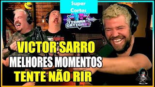 VICTOR SARRO NO TICARACATICAST MELHORES MOMENTOS [upl. by Peednam]