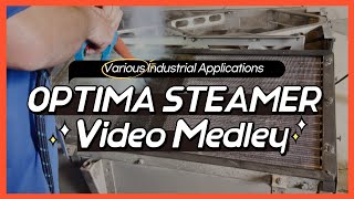 OPTIMA STEAMER Video Medley  Various Industrial Applications [upl. by Ybbil894]