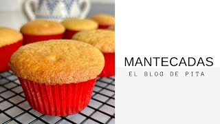 Mantecadas  Receta Facilísima  Blog de Pita [upl. by Ycrad]