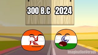 What If AKHAND BHARAT meet INDIA in 2024😧😧😧 countryballs NotADude [upl. by Tera]