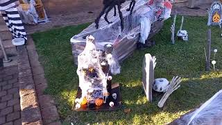 Halloween Display  Bad Marienberg Germany October 2024 [upl. by Sucramad571]