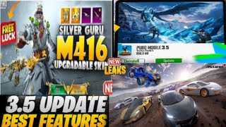 Confirm M416 Upgradable Skin 😱  35 Update Officially Trailer  McLaren F1 Trailer 😱  PUBG mobile [upl. by Nodlehs]