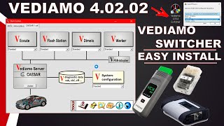 Exclusive Installation Vediamo 40202 for J2534 Openport 20 VXDIAG VCX C6 C5 C4  Full CBF [upl. by Kurt]