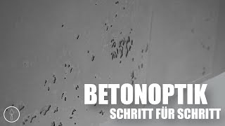 Betonoptik an großen Wänden Schritt für Schritt ausführen  kreativtobi [upl. by Enaasiali]