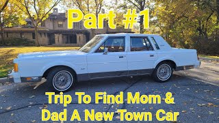 Where Are We Going To Look At Mom amp Dads Replacement 1989 Lincoln Town Car Henry Ford Fairlane [upl. by Hadria]