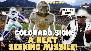 Coach Prime Gets LB Kyeran Garcia A Heat Seeking Missile W Huge Upside For Colorado Film Review [upl. by Deborath]