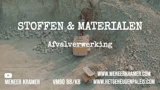 Materialen  Afvalverwerking – 3K  VMBO BasisKader  NaSk 44 [upl. by Chivers]