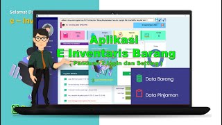 APLIKASI INVENTARIS BARANG SEKOLAH I PANDUAN KE 2 [upl. by Rooker]