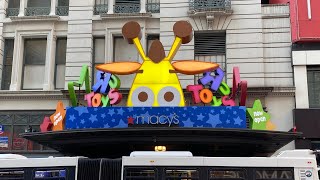 NEW Toys R Us OPENS in Manhattan New York City Video Review amp Walkthrough [upl. by Yelyab]