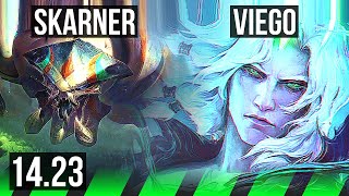 SKARNER vs VIEGO JGL  416  KR Grandmaster  1423 [upl. by Ymmaj805]