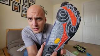 Vibram VTrain Unboxing Test and Review  Trail Running [upl. by Liahus306]