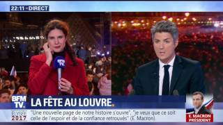 Présidentielle 2017 2nd tour  la soirée électorale de BFMTV 58 [upl. by Aleak]