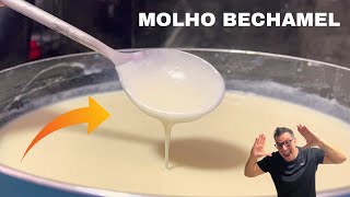 MOLHO BRANCO OU BECHAMEL NÃO ERRE NUNCA MAIS 🧑‍🍳🔥 [upl. by Minor]