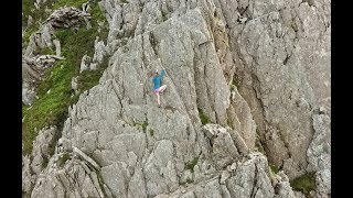 Summer Solistice Solo Climb Cyfrwy Arete Cadair Idris Snowdonia [upl. by Anaujait564]