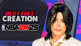 BEST MICHAEL JACKSON NBA 2K25 FACE CREATION HOW TO MAKE THE KING OF POP ON NBA 2K25 [upl. by Eillim312]