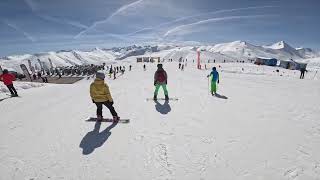 Livigno Carosello3000 to Blesaccia2 shortcut [upl. by Zorana883]