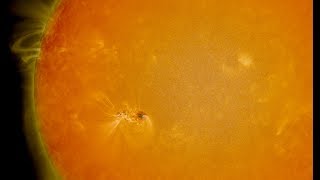 Two Weeks in the Life of a Sunspot [upl. by Ynor]