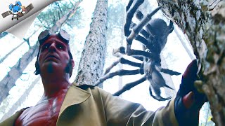 Hellboy The Crooked Man  Giant Spider 4k 2024 [upl. by Ready]