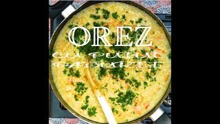 Reteta de orez cu puiul padurii  risotto cu ciuperci de padure [upl. by Yllah]