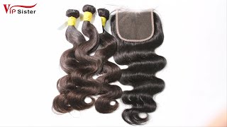 Raw Body Wave Bundle And 5x5 HD Lace [upl. by Salisbarry41]