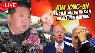 Hamas Beri Kode Korut Kim Jongun Siap Lenyapkan Israel dan Amerika Langsung Hujani Rudal amp drone [upl. by Warram725]