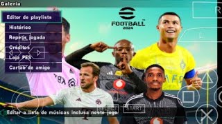 eFootball 2024  PPSSPP  HD Graphics Android Pes  Multiplayer [upl. by Enyr]