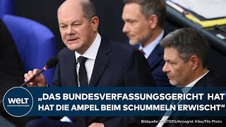 AMPELKRISE Bundesregierung in Auflösung Krisentreffen und Uneinigkeit über Finanzlöcher [upl. by Ahsienar]