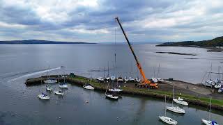 Forsyth’s of Denny  Boat Lift  Limekilns  Fife [upl. by Bayless91]