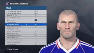 Zidane face pes 2017 [upl. by Eilesor661]