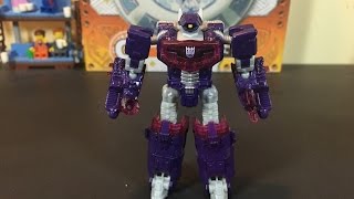 Transformers Combiner Wars  Legends Class SHOCKWAVE [upl. by Nylad]