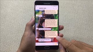 How to change text messages background on Samsung Smartphone [upl. by Sadoff]