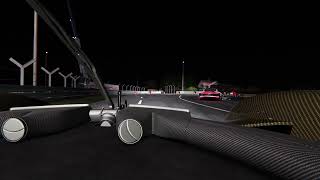 Night race at Le Mans  Onboard Assetto Corsa [upl. by Yrolam870]